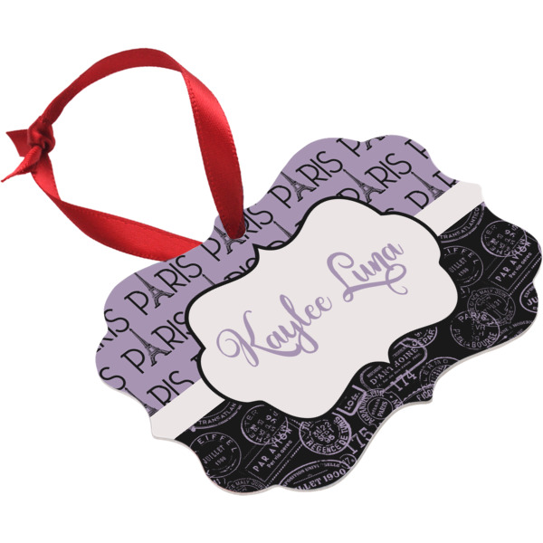 Custom Design - Christmas Ornament (Angle View)