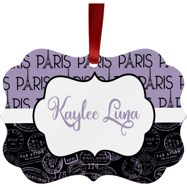 Custom Design - Christmas Ornament (Front View)