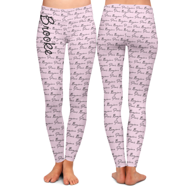 Custom Design - Ladies Leggings - Front and Back