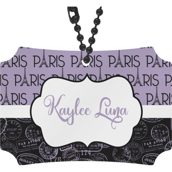 Custom Design Your Own Rear View Mirror Ornament