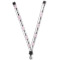 Paris Bonjour and Eiffel Tower Lanyard (Personalized)