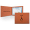 Design Your Own Leatherette Certificate Holder