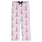 Paris Bonjour and Eiffel Tower Mens Pajama Pants