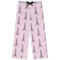 Paris Bonjour and Eiffel Tower Womens Pajama Pants