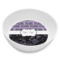 Paris Bonjour and Eiffel Tower Melamine Bowl - 8 oz (Personalized)