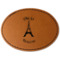 Design Your Own Faux Leather Iron On Patch - Oval