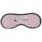 Paris Bonjour and Eiffel Tower Sleeping Eye Masks - Large (Personalized)