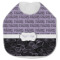 Paris Bonjour and Eiffel Tower Jersey Knit Baby Bib w/ Name or Text