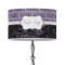 Paris Bonjour and Eiffel Tower 12" Drum Lamp Shade - Fabric (Personalized)