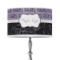 Paris Bonjour and Eiffel Tower 12" Drum Lamp Shade - Poly-film (Personalized)