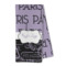 Paris Bonjour and Eiffel Tower Kitchen Towel - Microfiber (Personalized)