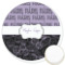 Paris Bonjour and Eiffel Tower Printed Cookie Topper - 3.25" (Personalized)