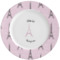 Paris Bonjour and Eiffel Tower Ceramic Dinner Plates (Set of 4) (Personalized)