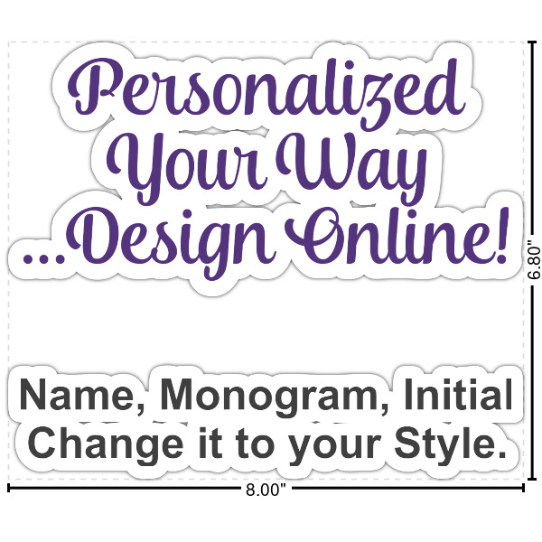 Custom Design Your Own Graphic Car Decal