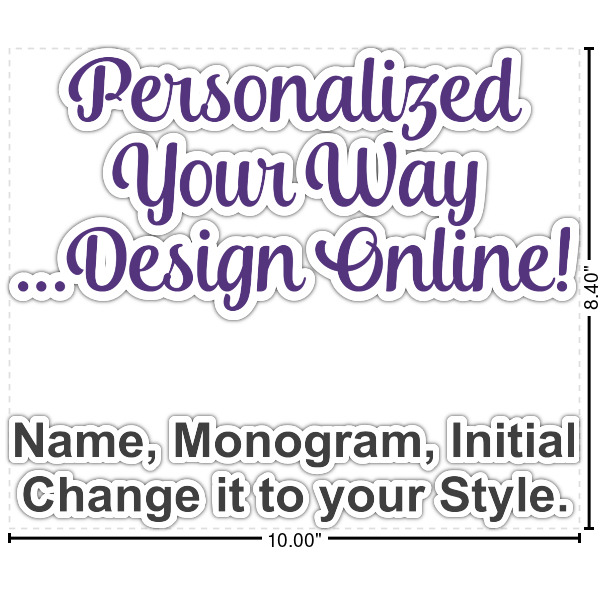Custom Design Your Own Graphic Iron On Transfer - Custom Size