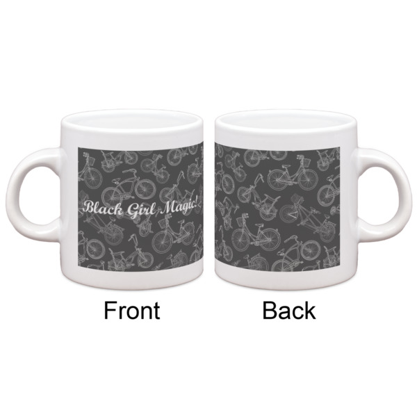 Custom Design - Single Shot Espresso Cup - Single - Front & Back