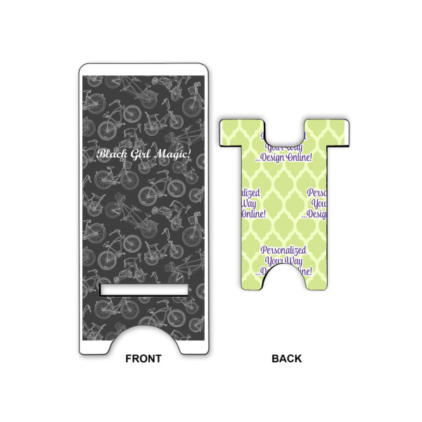 Custom Design - Large Phone Stand - Front & Back