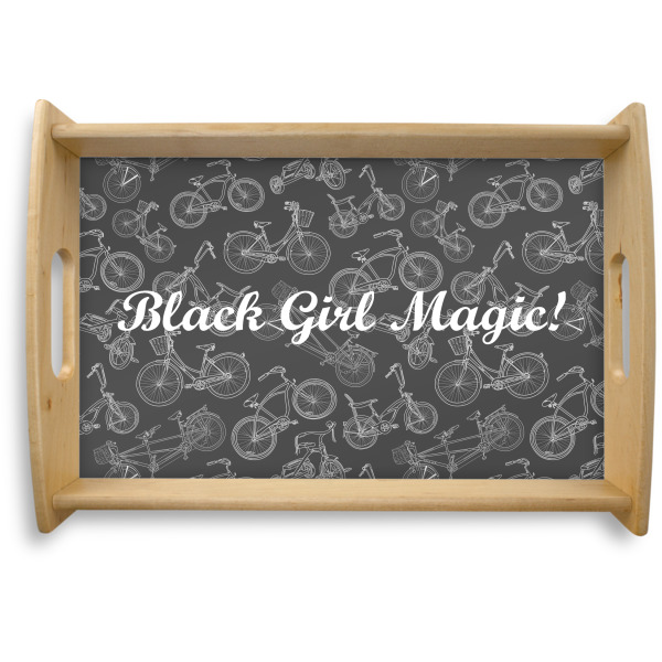 Custom Design Your Own Natural Wooden Tray - Small