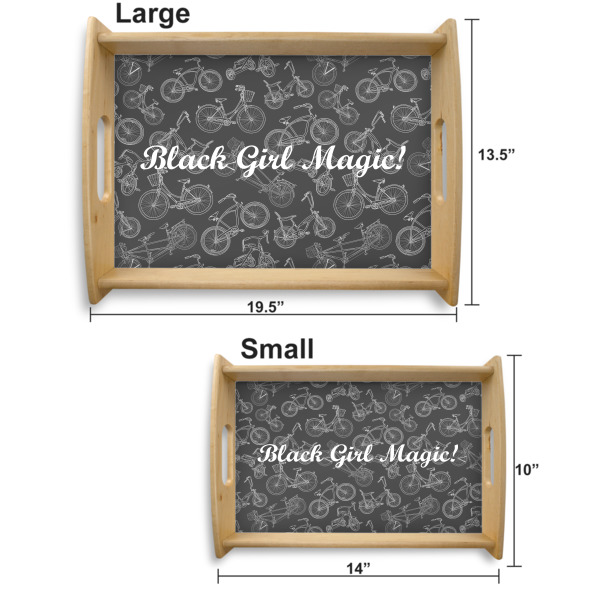 Custom Design - Serving Tray Wood Sizes