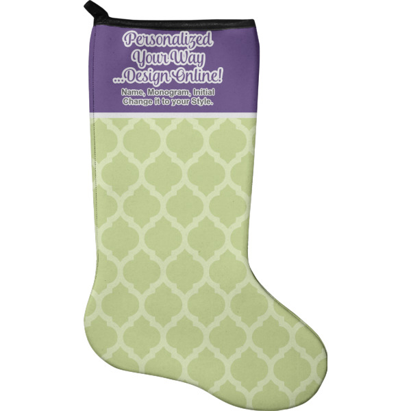Custom Design Your Own Holiday Stocking - Neoprene