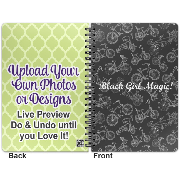 Custom Design - Spiral Journal 7 x 10 - Apvl