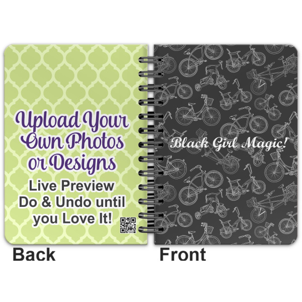 Custom Design - Spiral Journal 5 x 7 - Apvl