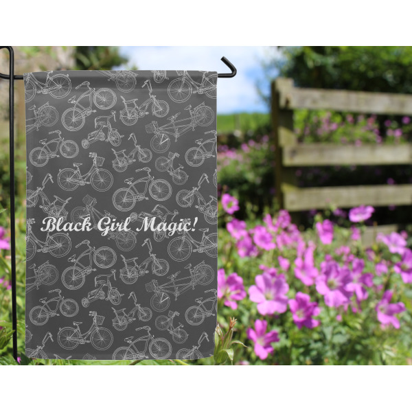 Custom Design - Garden Flag - Outside In Flowers