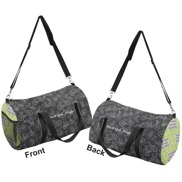 Custom Design - Duffle bag large front and back sides