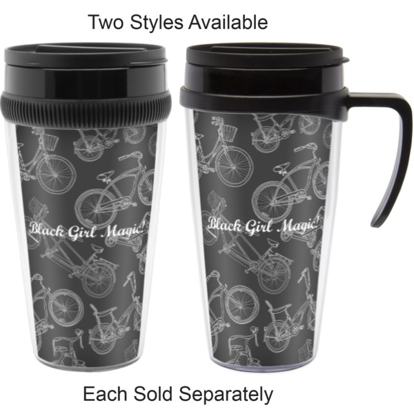 Custom Design - Acrylic Travel Mugs - With & Without Handle