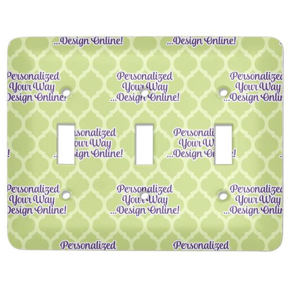 Custom Design Your Own Light Switch Cover - 3 Toggle Plate