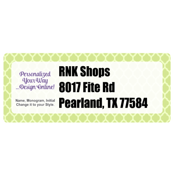 Custom Design Your Own Return Address Labels
