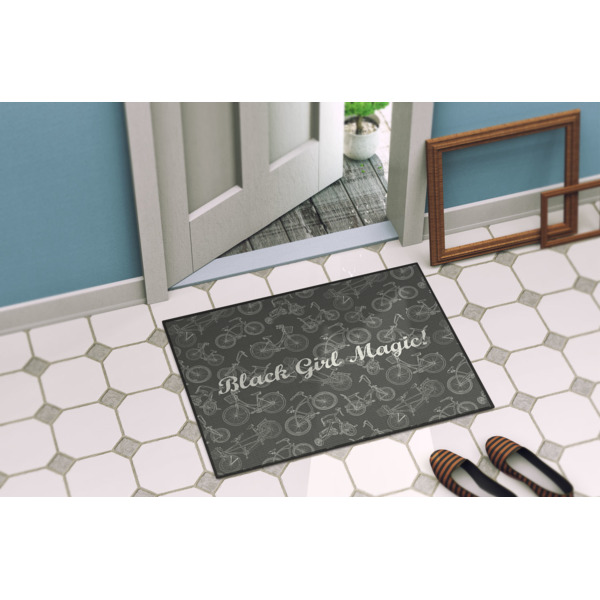 Custom Design - Door Mat - 24"x18" - Lifestyle - Porch