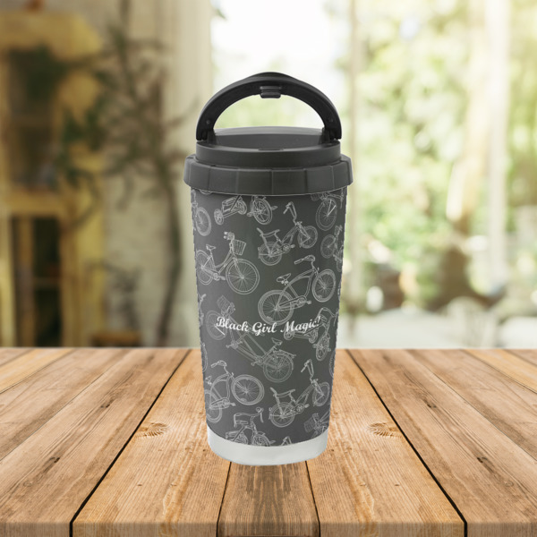 Custom Design - Stainless Steel Travel Cup - Lifestyle