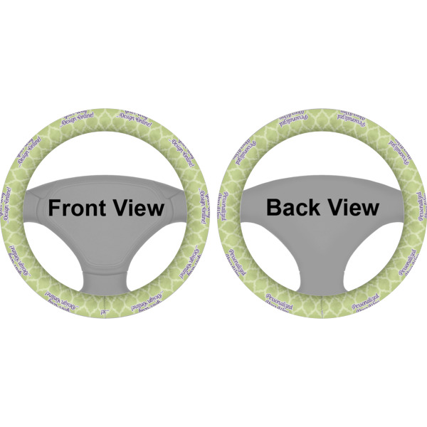 Custom Design - Steering Wheel Cover- Front and Back