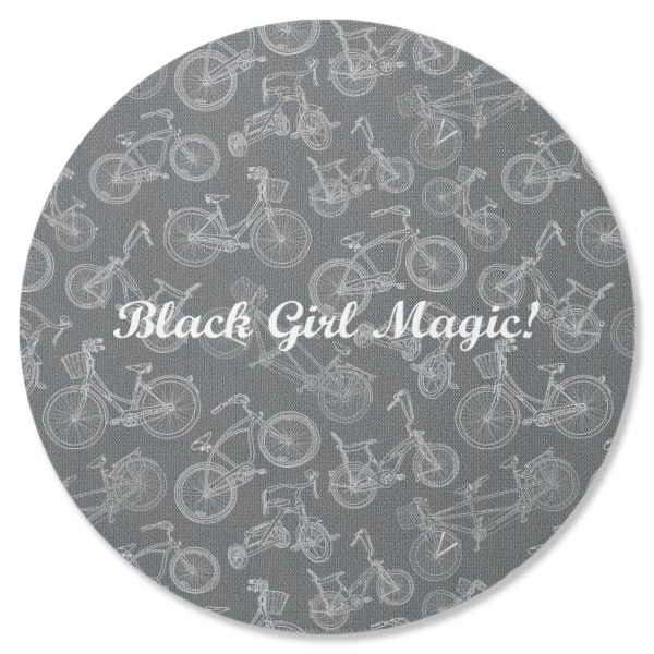 Custom Design - Round Coaster Rubber Back - Single