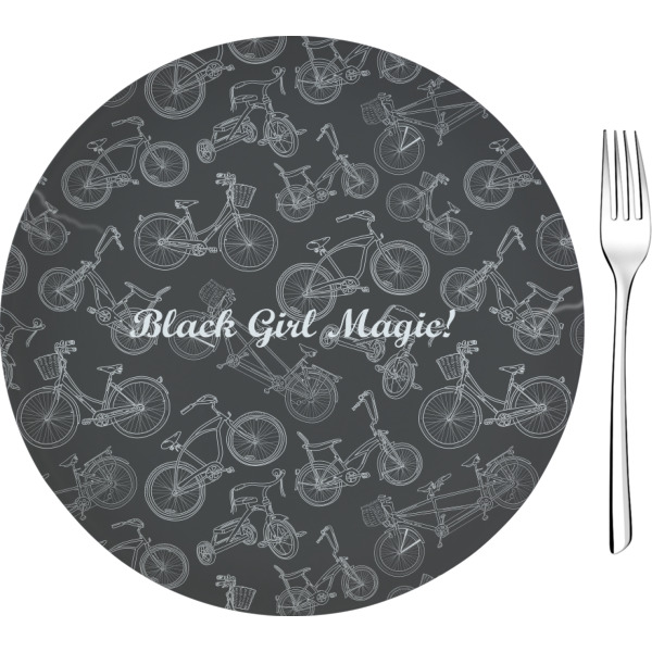 Custom Design Your Own 8" Glass Appetizer / Dessert Plate