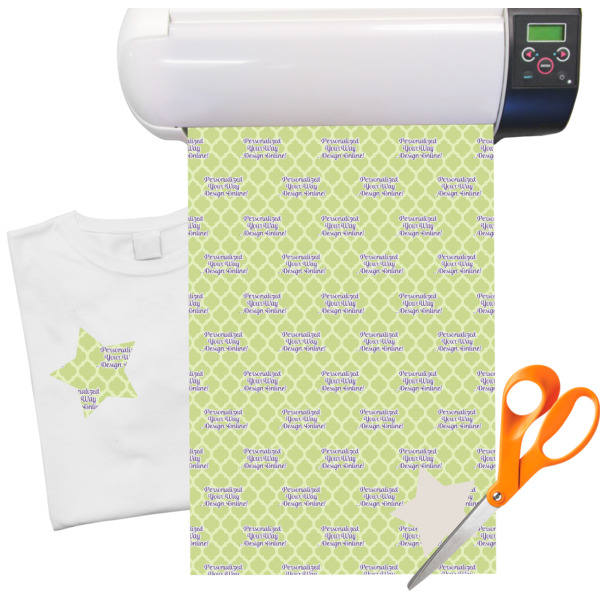 Custom Design Your Own Heat Transfer Vinyl Sheet - 12" x 18"