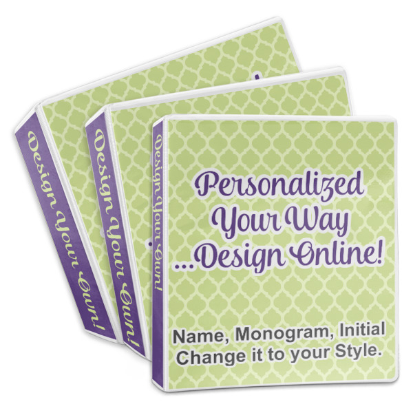 Custom Design Your Own 3-Ring Binder