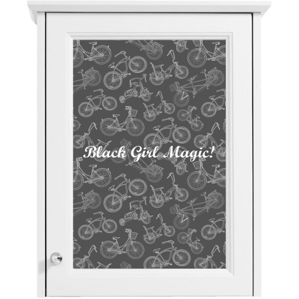 Custom Design - Single White Cabinet Decal