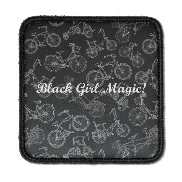 Custom Design - Iron On Patch -  Square - Front