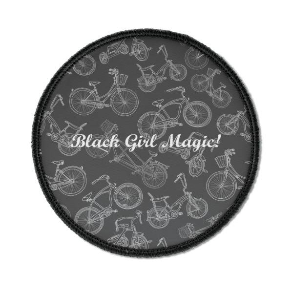 Custom Design - Iron On Patch - Round - Front