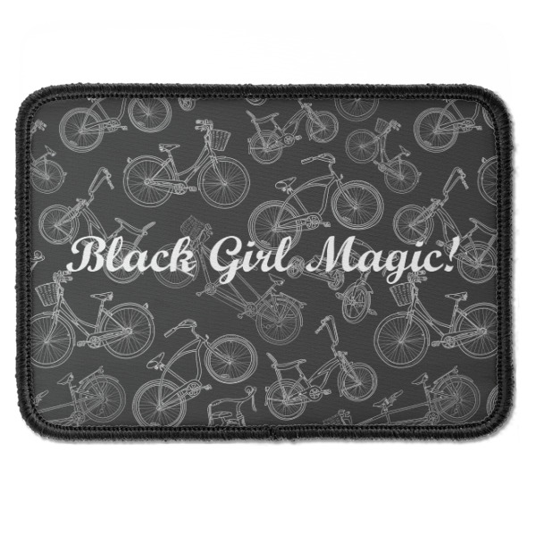 Custom Design - Iron On Patch - Rectangle - Front