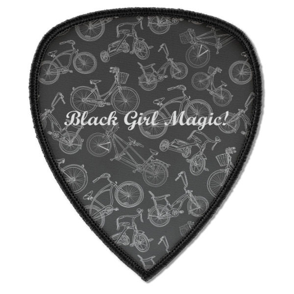 Custom Design - Iron On Patch - Shield - Style A - Front