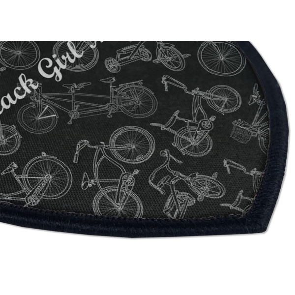 Custom Design - Iron On Patch - Shield - Style B - Closeup