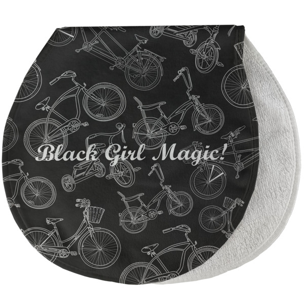 Custom Design - New Baby Burp Folded