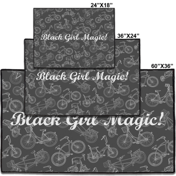 Custom Design - Door Mats - Size Comparison