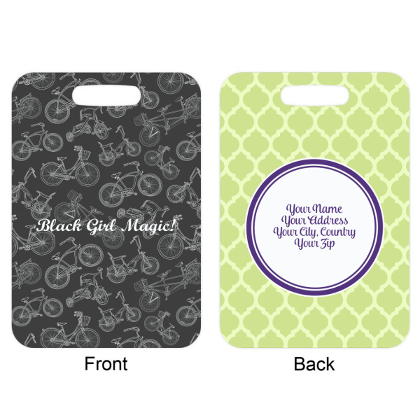 Custom Design - Metal Luggage Tag - Approval