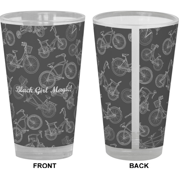 Custom Design - Pint Glass - Full Color - Front & Back Views