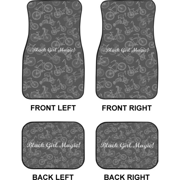 Custom Design - Car Floor Mats Set (2F + 2B)