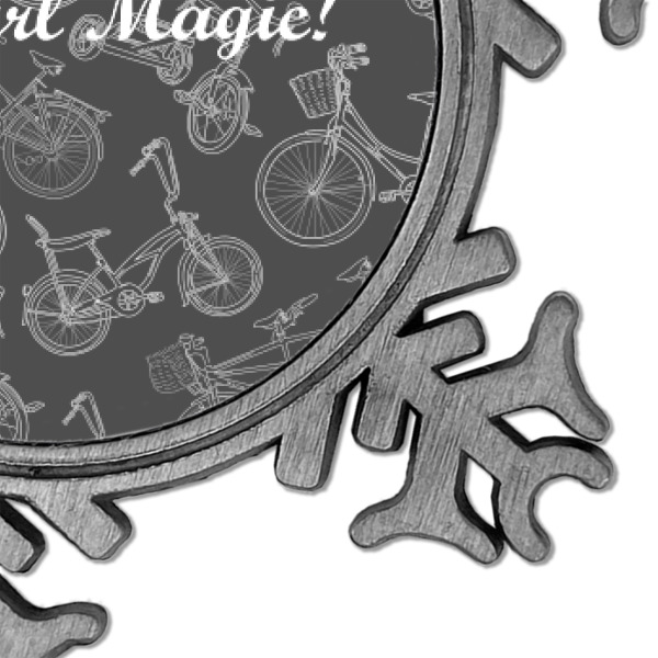 Custom Design - Vintage Snowflake - Detail